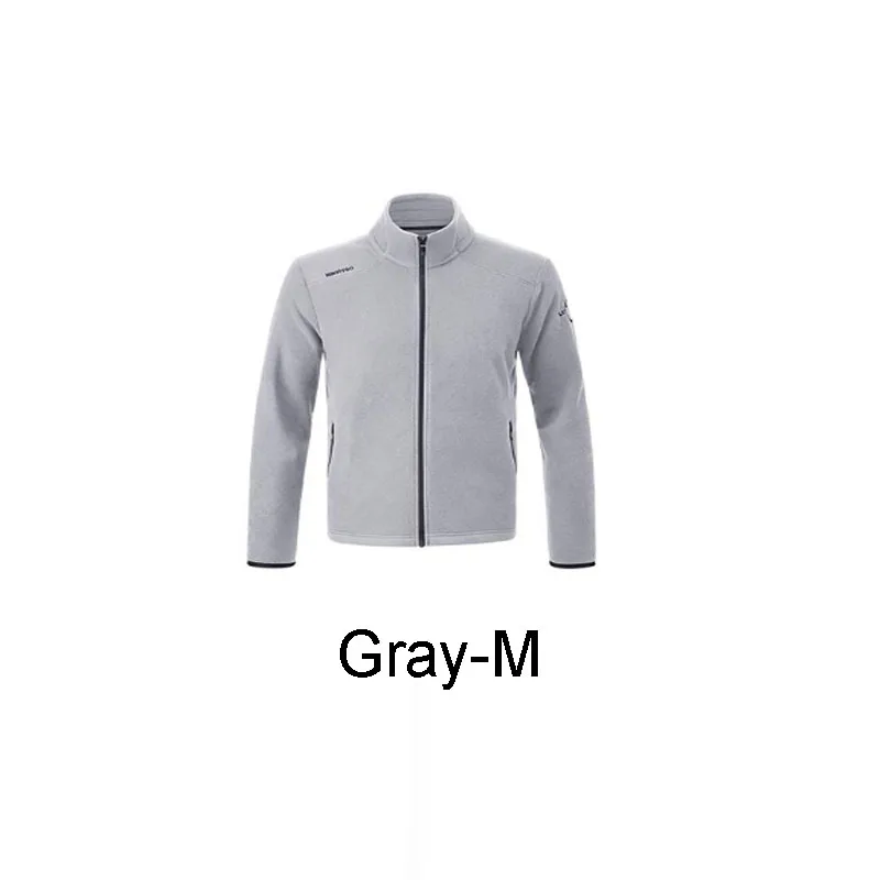 grey-M Новая мужская водонепроницаемая флисовая куртка Xiaomi Mijia Youpin с 90 точками, легкая и теплая, сухая и не замоченная - Цвет: grey-M