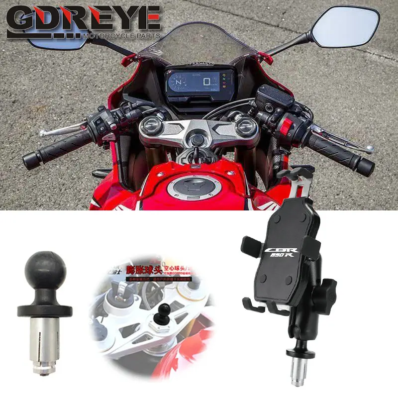 Für Honda CB650R CB300R Motorrad E Mark Seiten Rück Lenkerendenspiegel Drehbar