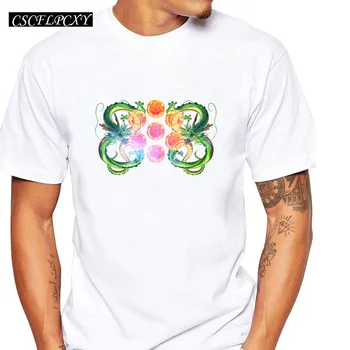 

Newest Men fashion t-shirt Dragon Ball Z Insane Amount Of Characters male cool tops Shenron Flight Of The Century funny tee