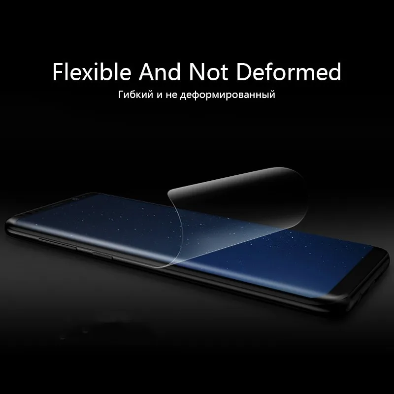3D полный экран для samsung Galaxy S7 S6 edge Note 8 PET мягкая пленка для samsung S9 S8 Plus Аксессуары для наушников