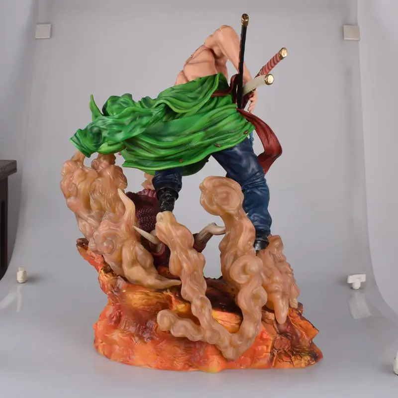 42 см аниме один кусок Roronoa Zoro GK LS последний сон Дракон вер. 1/4 Масштаб ПВХ фигурка Коллекционная Боевая модель игрушки куклы