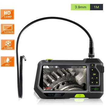 

NTS500 1080p HD 5.0 Inch LCD screen Industrial endoscope Underwater Borescope IP67 3.9mm Lens snake tube inspection camera