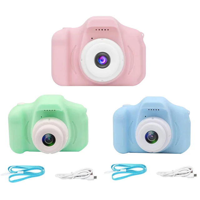 Children Kids Camera Mini Educational Toys For Children Baby Gifts Birthday Gift Digital Camera 1080P Projection Video Camera 4