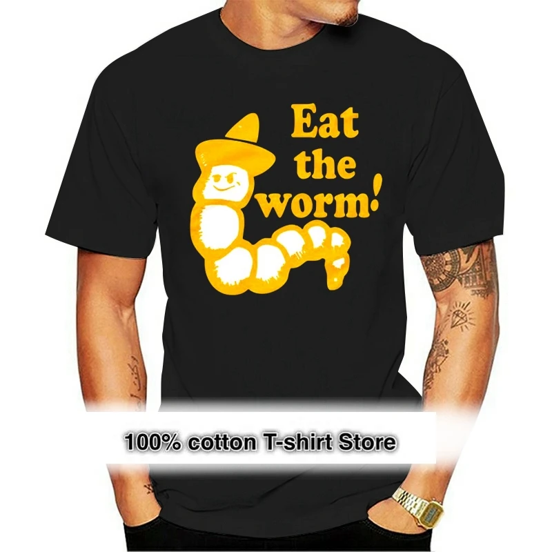 Футболка съешь червя как на рубашке Axl Rose топы из 100 хлопка премиум-класса в стиле