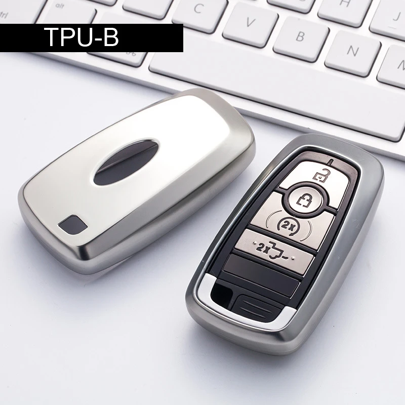 Pcmos ТПУ чехол для ключей автомобиля для Ford Fusion Mondeo Mustang Explorer Edge Fob оболочка Защитная Наклейка