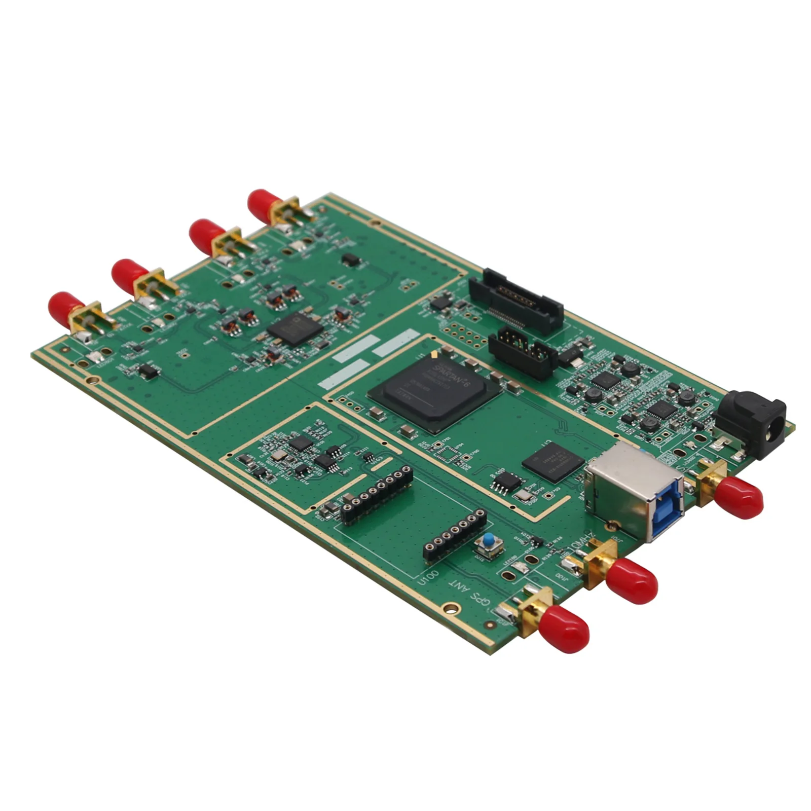 TZT 70 МГц 6 ГГц 10DBM радио с определенным по B210 SDR акриловый корпус USB3.0 совместимый USRP