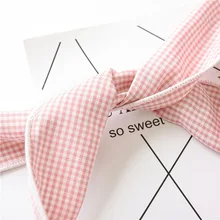 Корейский стиль, стиль, весна и лето, прямые полоски, универсальные резинки для волос, женские аксессуары для волос, в клетку, железная проволока, длинные волосы