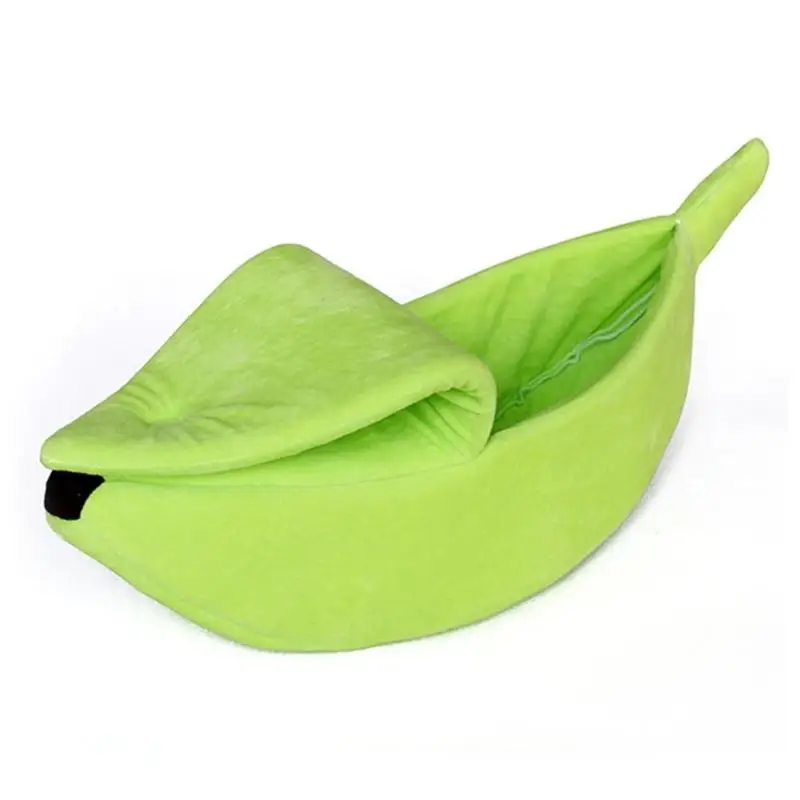 Green Коврик для дома в форме банана, собаки, кошки, кровати, прочный питомник, собачка, щенок, подушка, корзина, теплые переносные товары для собак и кошек - Цвет: Green