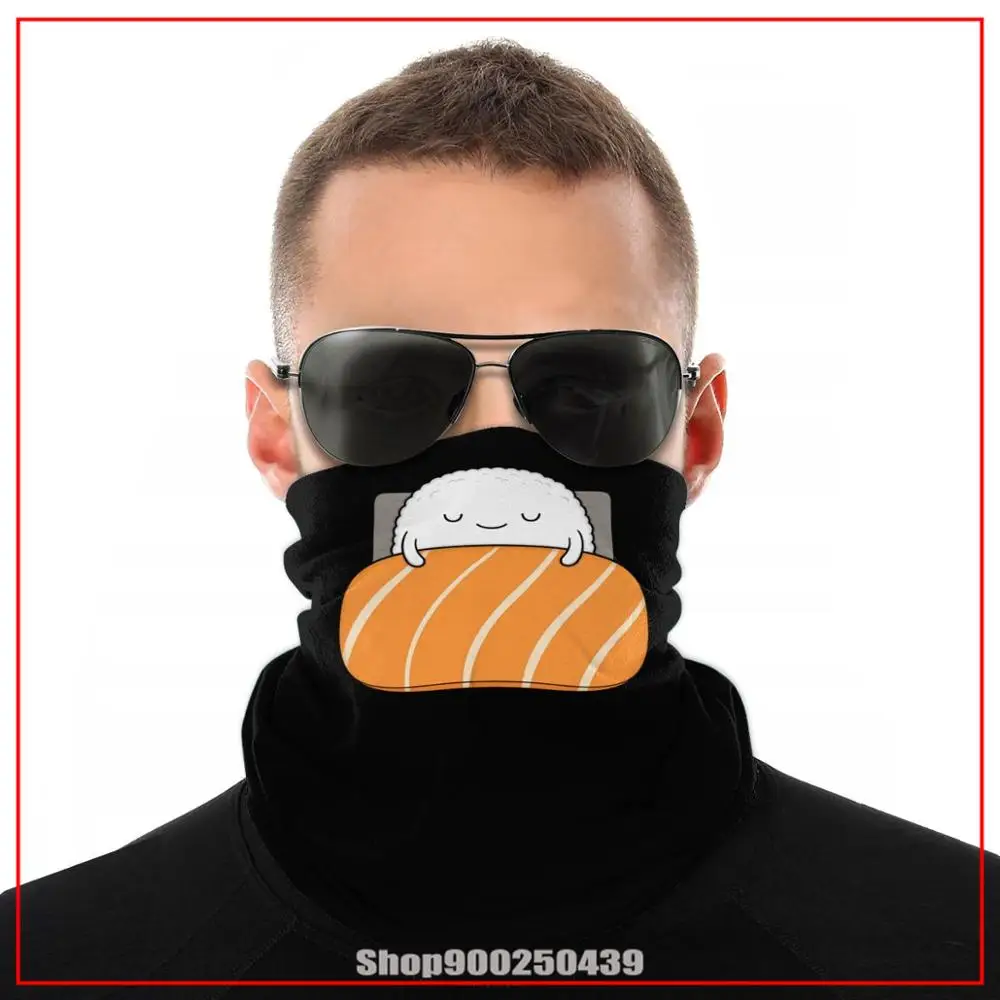Sleepy Sushi Face Mask Antibacterial Scarf Winte Warm Facemasks Cycling Ski Cute Carton Print Multifuncitonal Kerchief |
