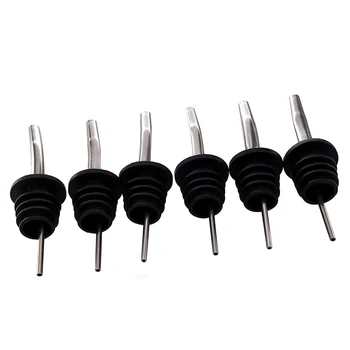 

Chrome Bottle Pourers Set of 6