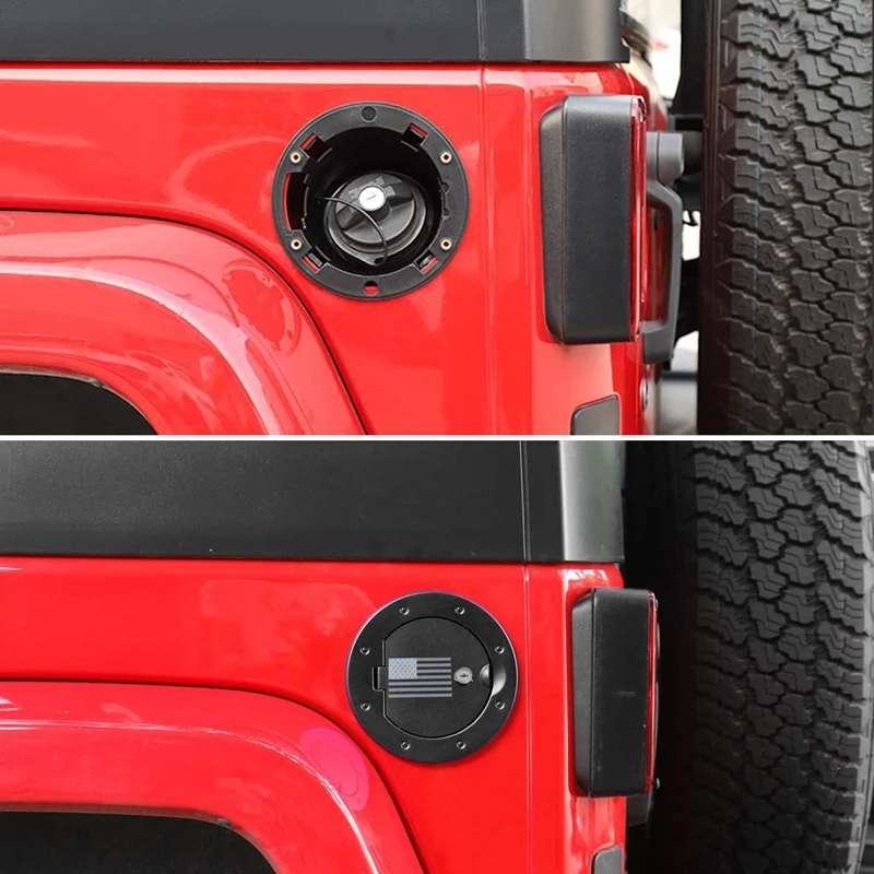 Запирающая дверь топливного бака для JK Jeep Wrangler 2007-& Unlimited Sport Sahara Rubicon