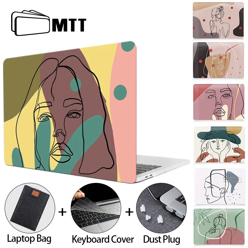 Чехол для ноутбука MTT Macbook Pro Air 13 14 15 16 11 12 дюймов чехол 2020 a1932 a2289 a2337 a2442 | Компьютеры