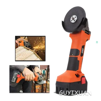 

Angle grinder lithium battery charging angle grinder metal polishing grinding cutting machine handwheel charging