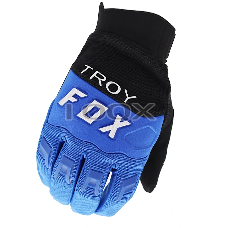 

2021 MX/ATV/MTB/MBX/DH Glove Motocross Motorbike Mountain Bicycle Offroad Racing Blue Black Gloves