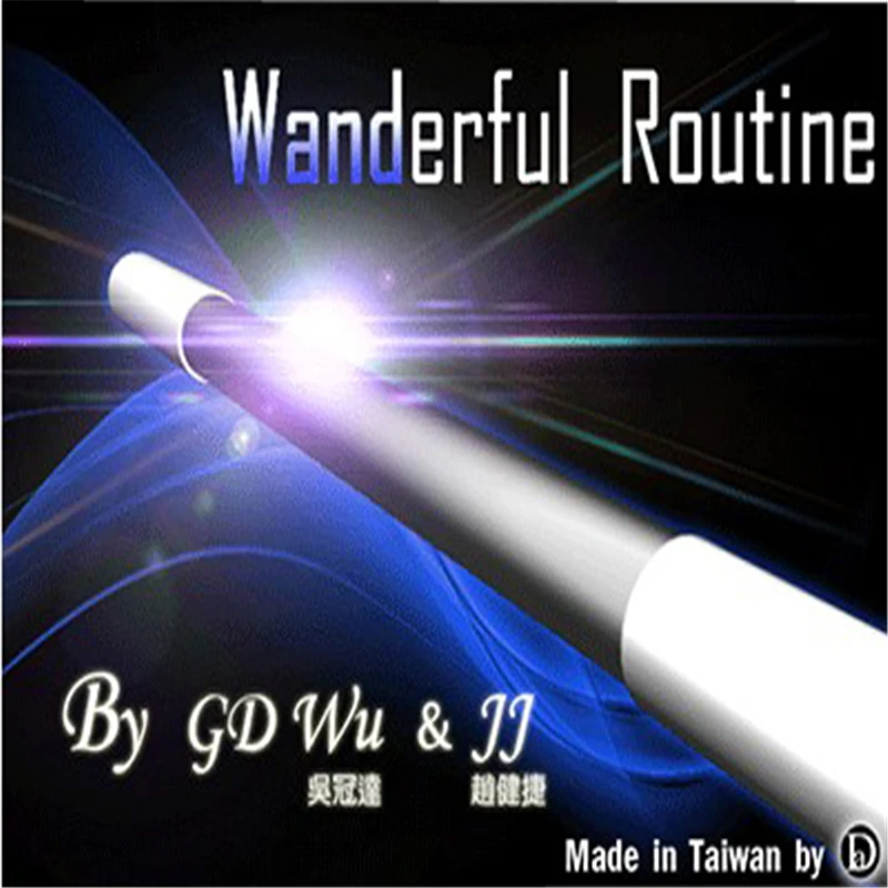 The Wanderful Routine by GD Wu & JJ Gimmick and DVD Stage Magic Tricks Illusions Party Magic Show Classic Magia Magician Wands