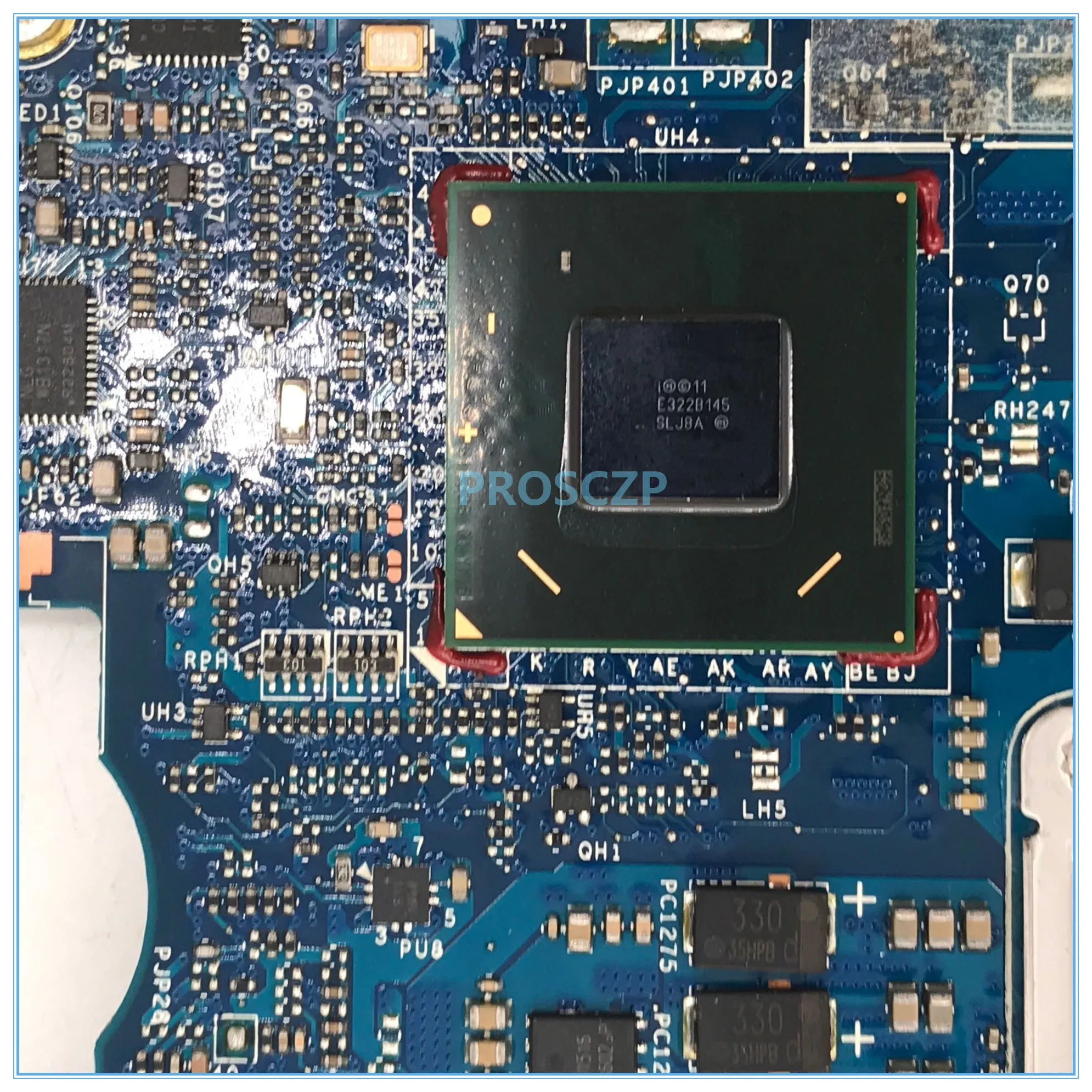 Высокое качество для E6330 Материнская плата ноутбука CN-0JMVDX 0JMVDX QAL70 LA-7741P с SR0XD I3-3130M работает хорошо