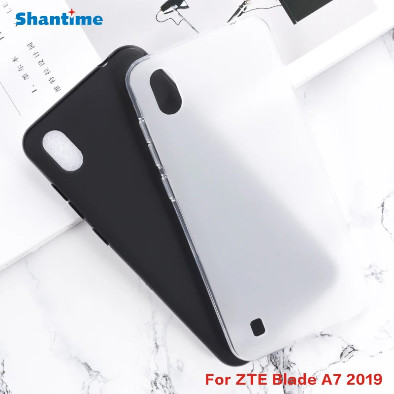 Силиконовый защитный чехол для телефона ZTE Blade A7 2019 мягкий из ТПУ 2019|Бамперы| |
