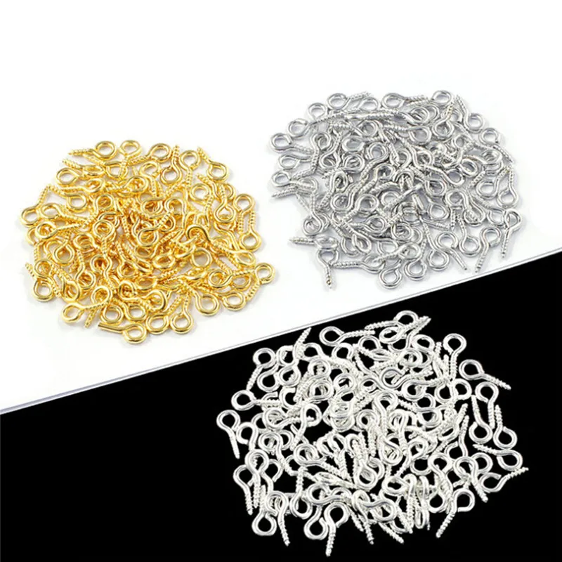 

100pcs/lot 8*4MM DIY Fashion Jewelry Accessory Claw Nails Alloy Material Rhodium Plating Pendant Making Department