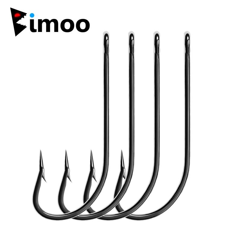 

Bimoo 50PCS O'Shaughnessy Hook Forged Inshore Offshore Saltwater Fishing Hook Bait Hooks High Carbon Steel Forged Cheap Price