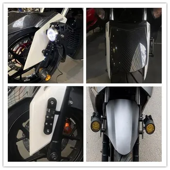 

Motorcycle Accessories CNC Aluminum Alloy Front Fender Spotlights Bracket For Yamaha NMAX 155 AEROX NVX 155