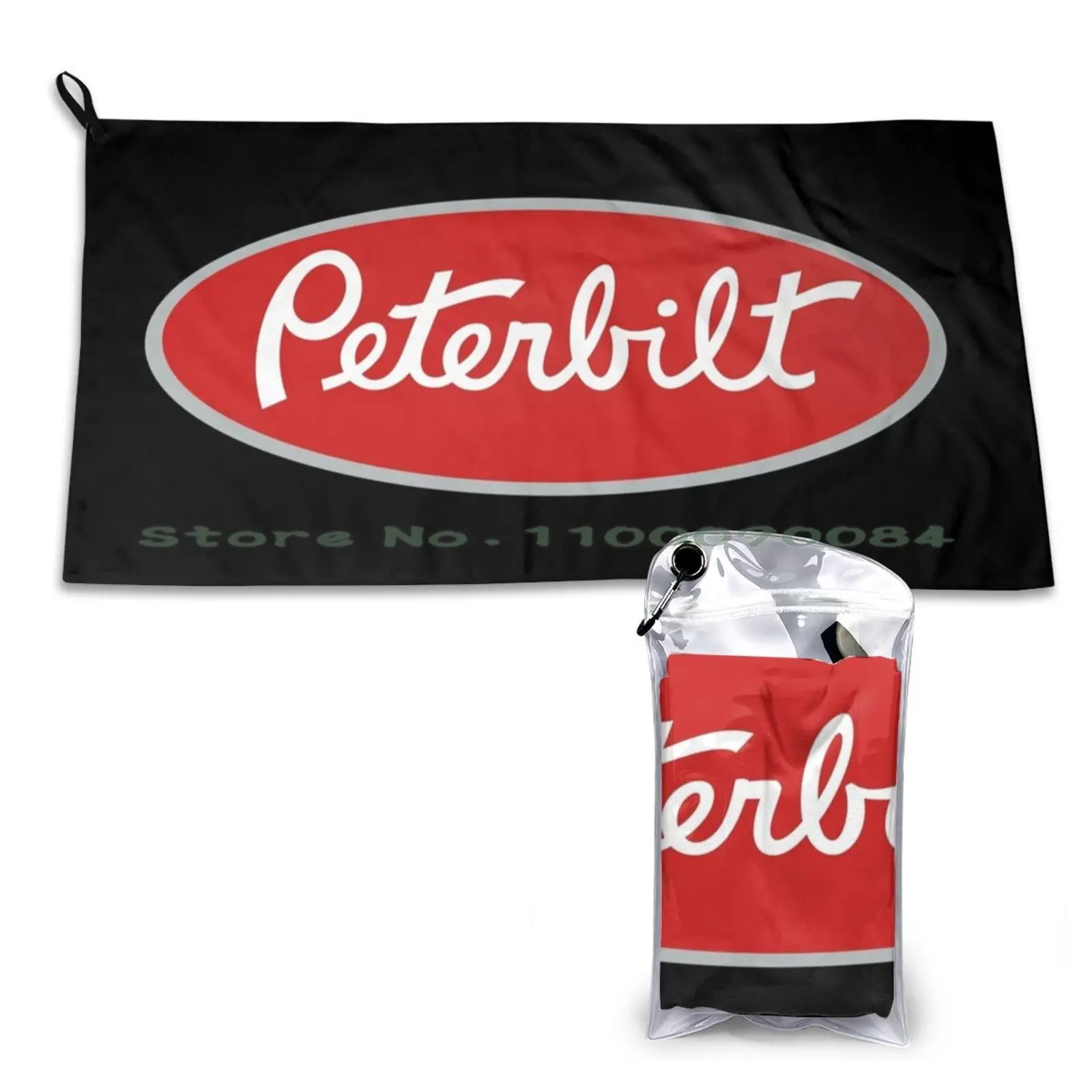 Peterbilt Quick Dry Towel Gym Sports Bath Portable Peterbilt 579 Peterbuilt Truck Kenworth Perterbilt 359