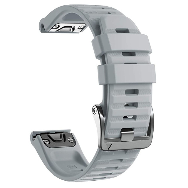 26MM Quick Release EasyFit Silicone Watch Wrist Band Strap For Garmin Fenix 6 6X Pro Fenix5 5X 3HR 935 945 Wristband Bracelet