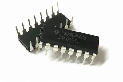 Бесплатная доставка 5 шт. CD4017BE DIP16 CD4017 DIP CD4017B DIP-16 HEF4017BP TC4017BP CD4017CN HD14017BP | Электроника
