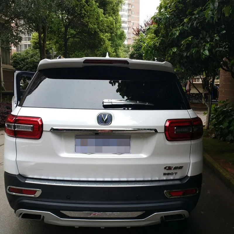 Lsrtw2017 для Changan Cs95 автомобиля Защита от солнца на заднее стекло авто лента для дворников хромированные внутренние аксессуары Молдинги