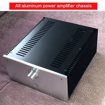 

DIY All-aluminum Power Amplifier Chassis Small Circuit Case 2412B Power Supply Box Power Amplifier Enclosure 240*120*271MM