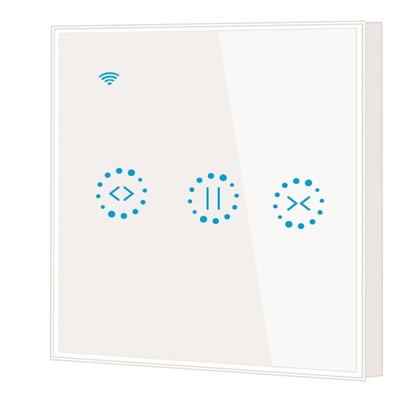 EU Type (white) Tuya умная шторка с WiFi переключателем для электрических жалюзи, Google Home Amazon Alexa Echo Голосовое управление - Цвет: EU Type (white)