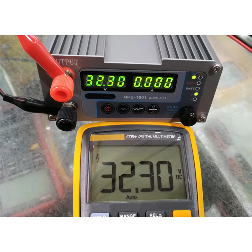 NPS-1601 0-16V 0-10A DC Regulated Switching Power Supply Adjustable Digital Switch CPS-1610II 110V 220V with Output Clip Line