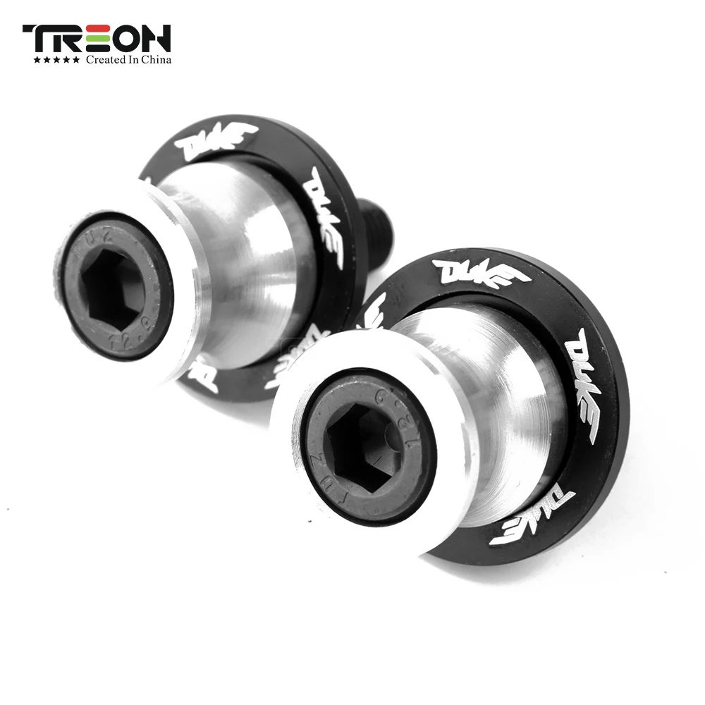 10M High Quality CNC Swingarm Spools Slider Stands Screws For KTM DUKE390 DUKE250 2017-2021 790 DUKE duke790 2018-2021