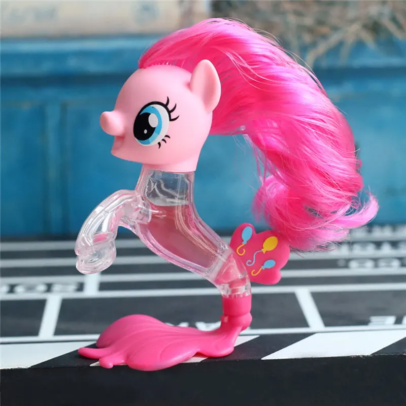 Куклы My Little Pony, фигурка, игрушка, блестящий пони, украшения, Радужный пони, Pinkiepie, Сумеречная искорка, принцесса, для девочек, игрушка Русалка