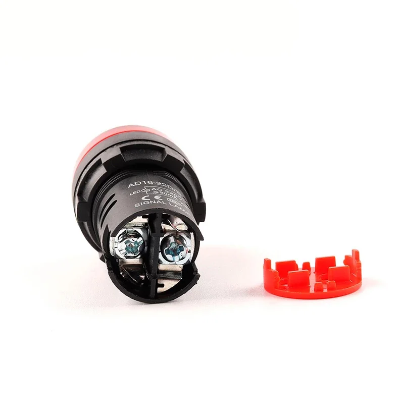 1PCS 22mm Colorful AD16-22  12V 24V 110V 220V 380V FLash Signal Light Red LED Active Buzzer Beep Alarm Indicator