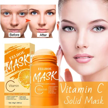 Clean Face Mask Beauty Skin Green Tea Clean Face Mask Stick Cleans Pores Dirt Moisturizing