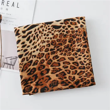 

2020 шарф женский women hijab scarf female autumn Spain style long fashion wild leopard Sjaal Muslim Hijab Snood
