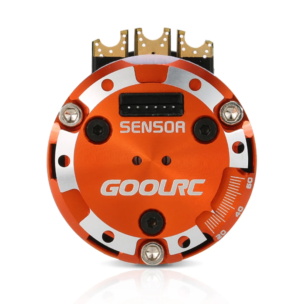 GoolRC 540 10,5 T модифицированный 3450KV сенсорный бесщеточный синхронный Регулируемый двигатель для 1/10 RC автомобиля