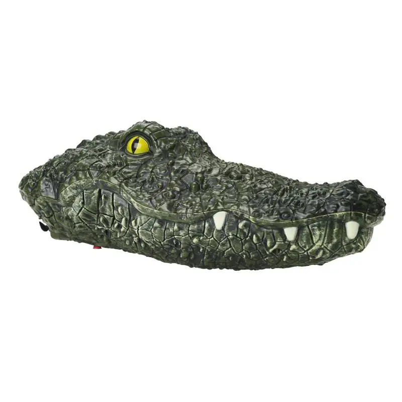 RCtown 2.4G RC Boat Simulation Crocodiles Head Racing Boat Electric Waterproof Spoof Toy