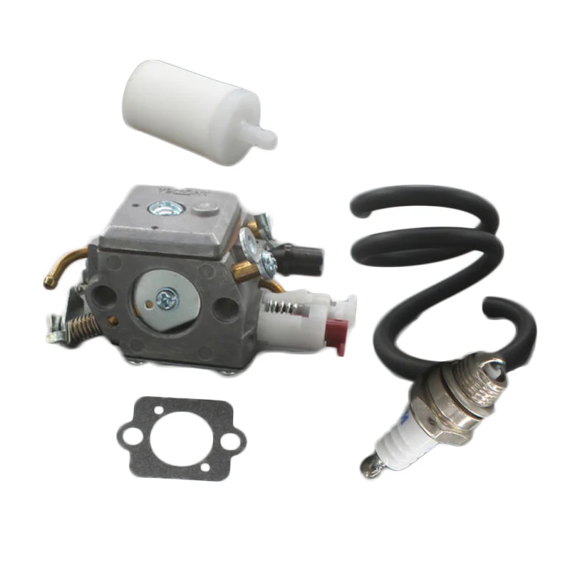 Карбюратор свечи зажигания для HUSQVARNA 340 345 346 350 Carb настроить комплект Бензопилы