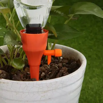 

1/6 Auto Watering Spikes Automatic Drip Watering Irrigation System Exquisite for Plants Flower Necessary Outdoor Garden Gadgets