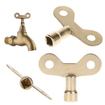 

Radiator Keys Plumbing Bleeding Key Solid Water Tap For Air Valve Plumbing Tool E65B