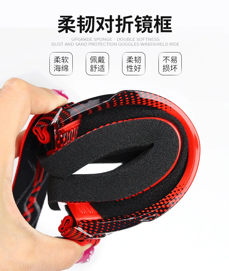 Motorcycle Goggles Clear Kids MX MTB Off-Road Dirt Kid Bike Goggles For Motocross Helmet gafas Moto Racing Child Glasses