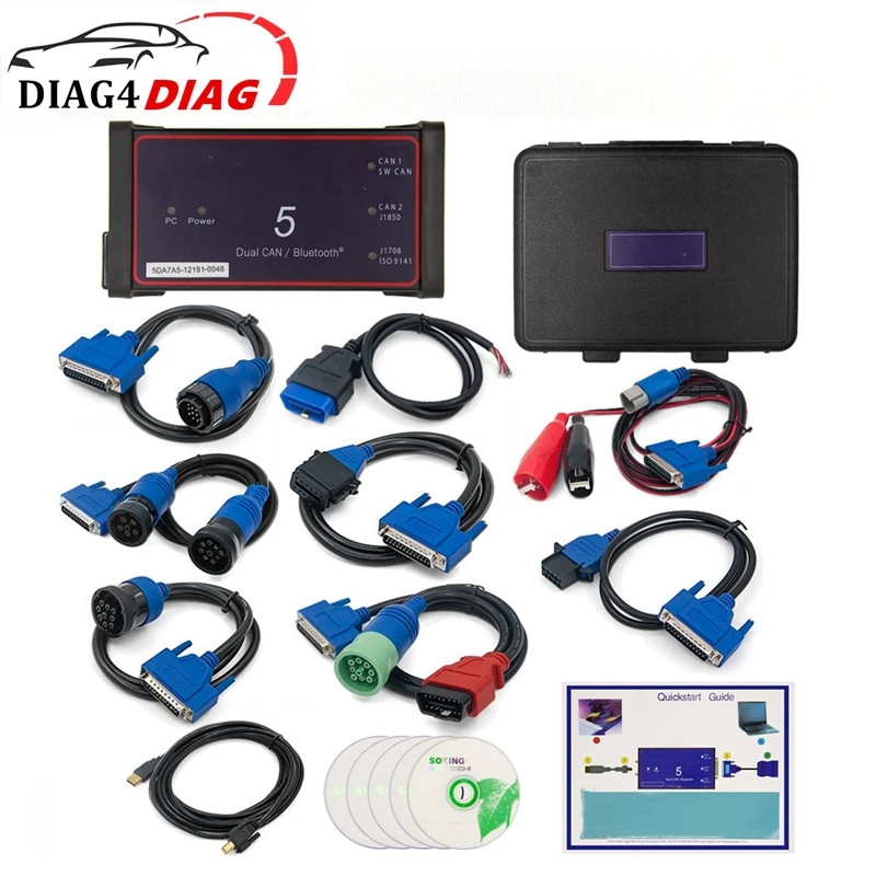 Caminhãoresistentedoadaptadordpa5doprotocolodeusb/bluetoothdpa5dearborndaferramentadiagnósticadocaminhãodpa5commulti-idiomasdpa58.6-AliExpress