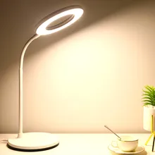 Study Large Table Lamp 3 Colors Portable Led Desk Lamp usb Rechargeable 1200mAh Battery-powered Reading Lamp Desktop Table Lamps portable usb charge 3 grade brightness adjustable led study reading desk lamp eyes protectable novelty gift reading table lamp