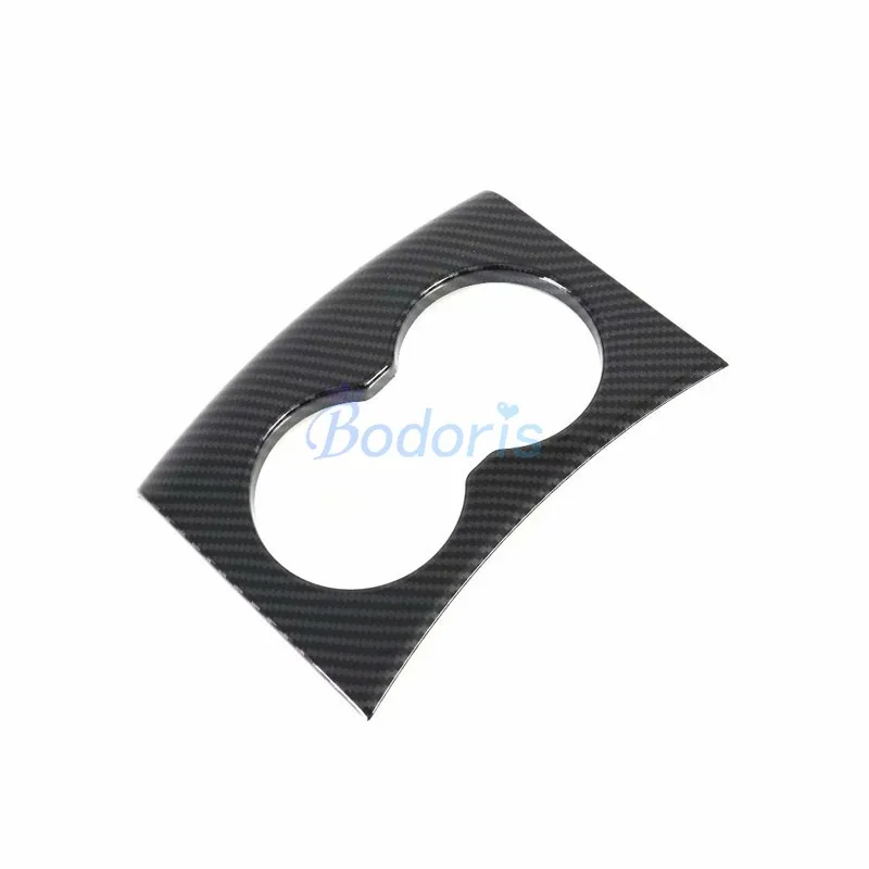 Углеродное волокно, цветное внутреннее заднее сиденье, подлокотник, держатель для бутылки, накладка, автомобильный Стайлинг для Tesla, модель X S, аксессуары