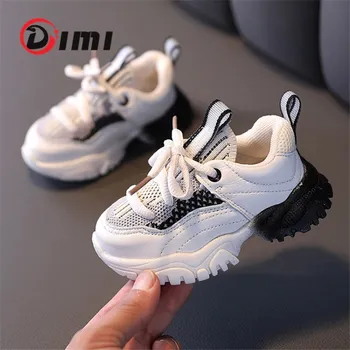 

DIMI Autumn Baby Shoes Infant Toddler Shoes Fashion Soft Comfortable Breathable Knitting 0-3Year Child Sneakers