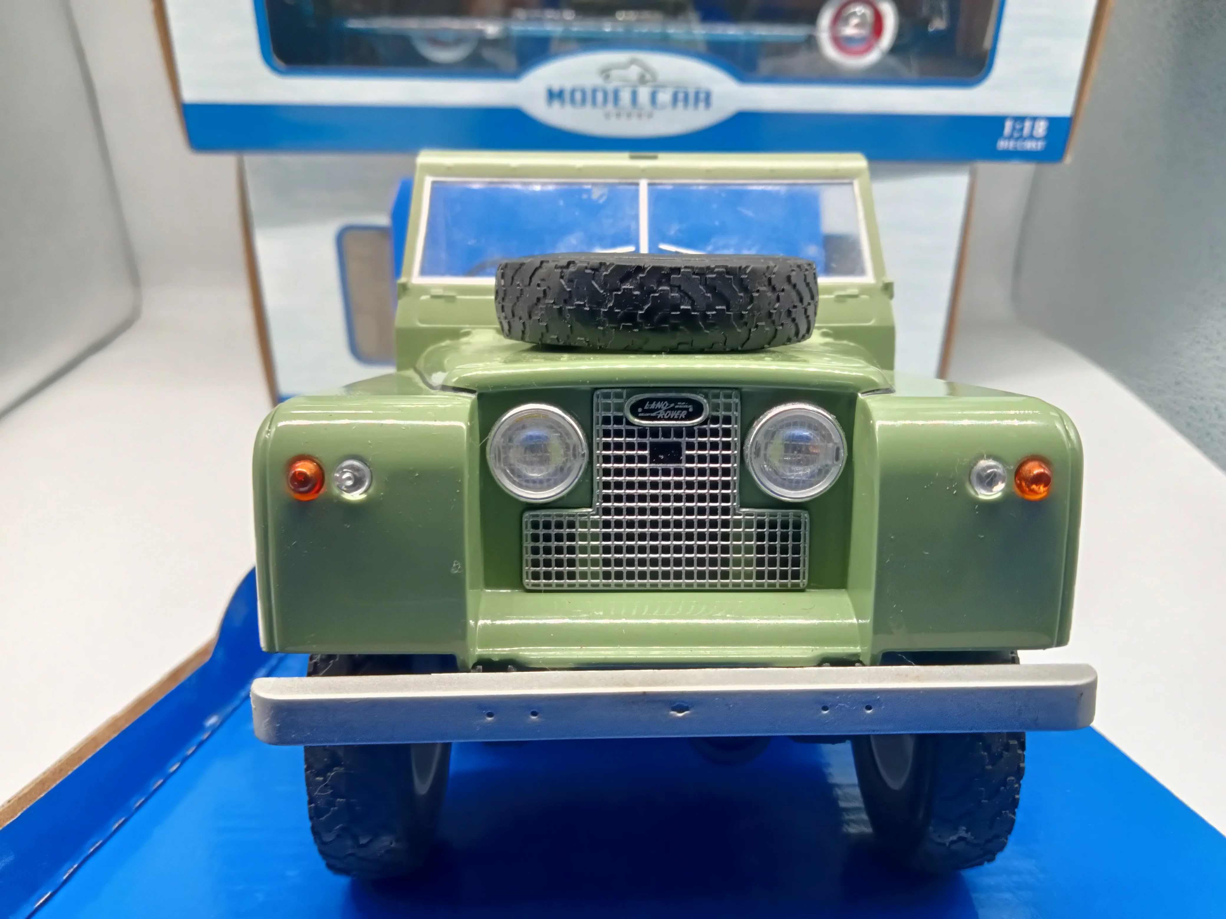 Model Car Group Land Rover 109 Pick Up Series Ii Light Olive Green