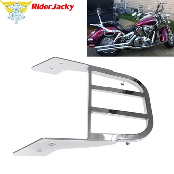 

For Honda VTX1300 VTX 1300N/R/S 2003-2006,VTX1800 VTX 1800N/R/S 2002-2008 2007 Chrome Motorcycle Backrest Sissy Bar Luggage Rack