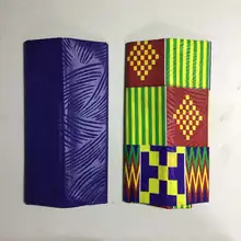 Вышитые принты Анкара вощеная ткань с Африканским узором Дизайн полиэстер Java восковые материалы Африканское парчовое полотно 4 ярдов