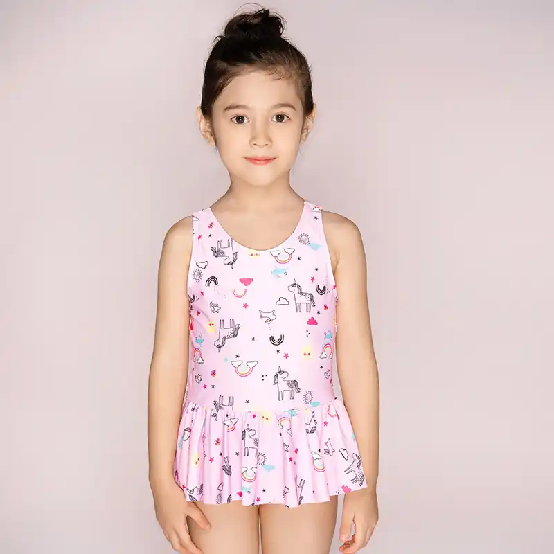 月砂女の子水着ハイエンドワンピース水着漫画printied子供bathingsuit水着背中の子供 子供用ワンピーススーツ Aliexpress